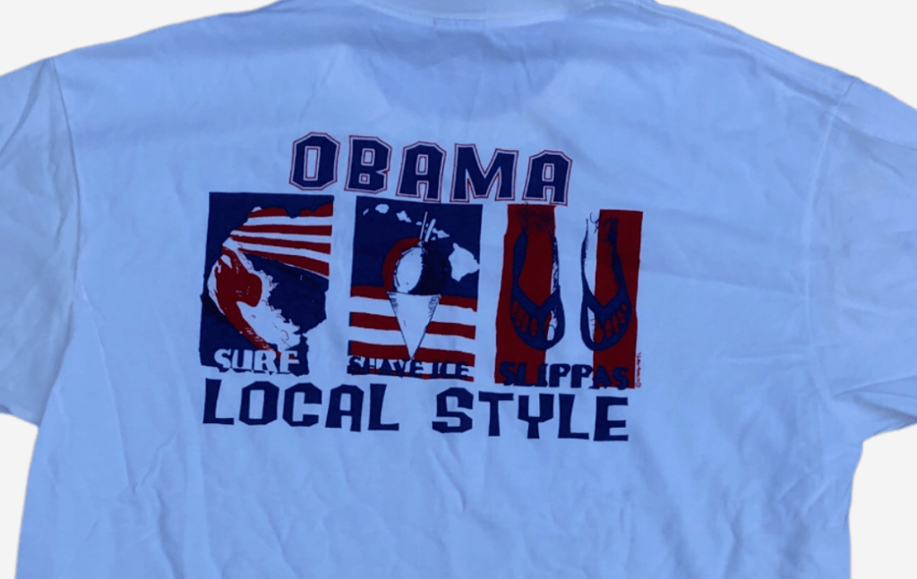 Screenshot of Obama Local Style Surf Shave Ice Slippers Crazy T-Shirts
